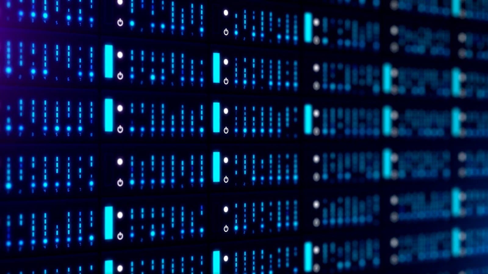 Network server - selecting a button