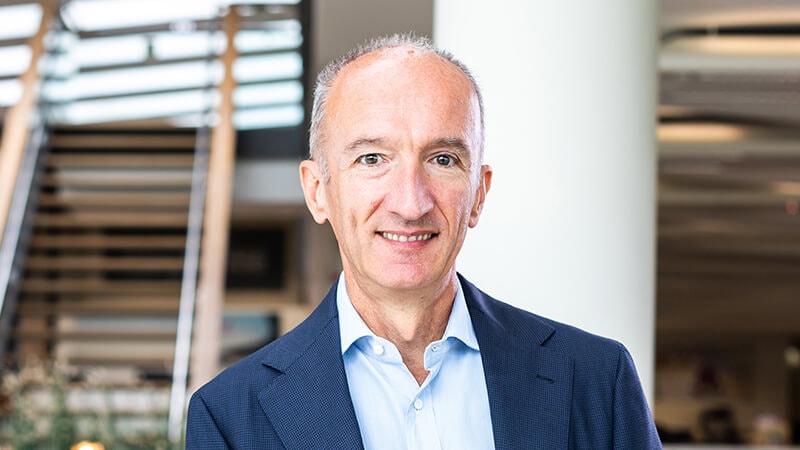 Headshot of Stefano Agostini, CEO of Nestle UK & Ireland