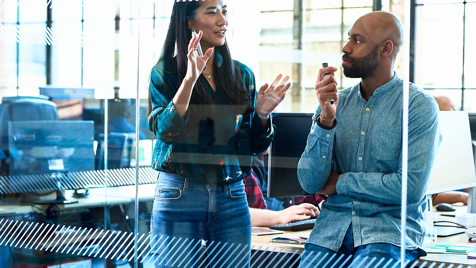 Hero title background image