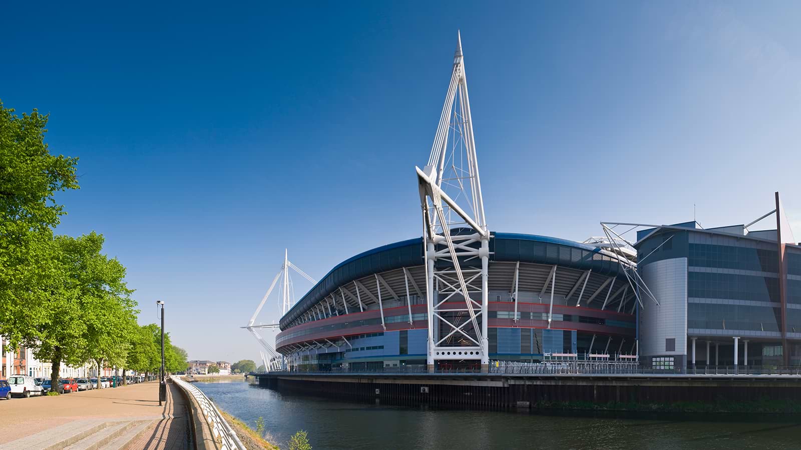A large stadium