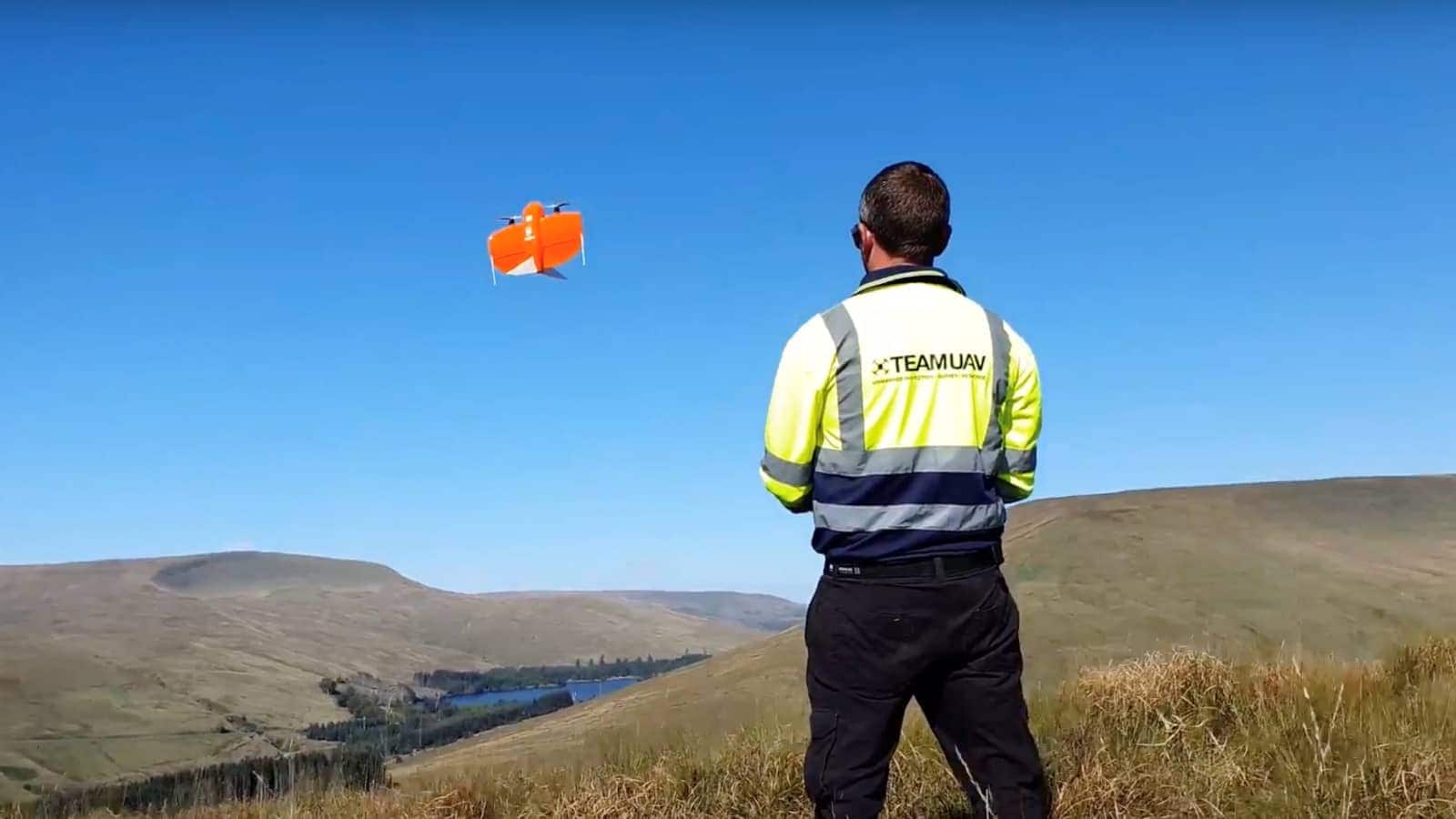 man operating drones