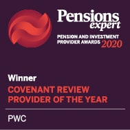 Pensions expert award 2020